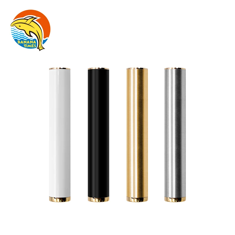Detroit trend cbd battery with magnum matte black gold 12.2mm 530mah cart battery pen with custom logo packaging