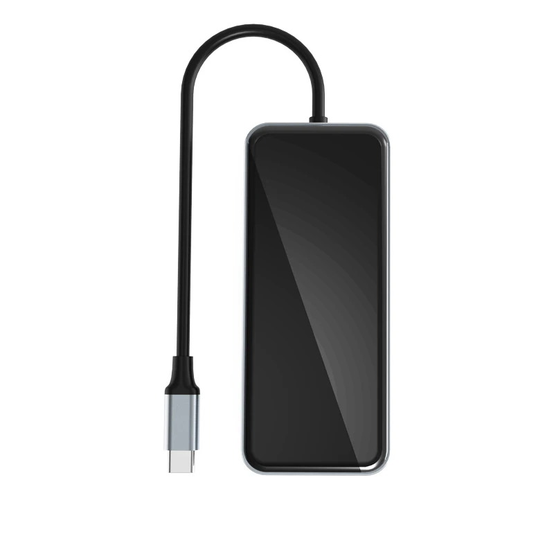 High Quality 10 In 1 USB C&DP Docking Station 4K High-Definition Multimedia Interface Port SD/TF Card High Speed USB Hub