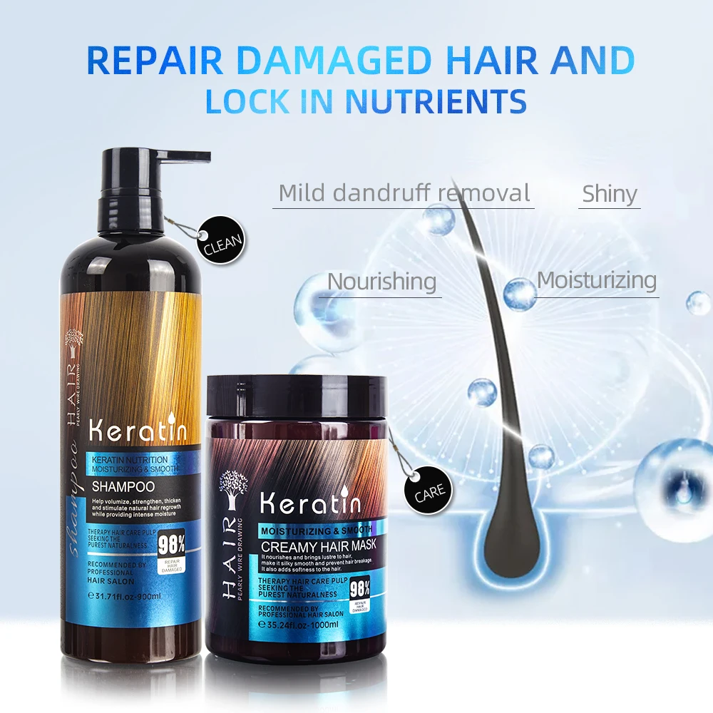 Wholesale Natural hair care products argan oil African Hair Mask Repair Damaged treatment keratin hair mask