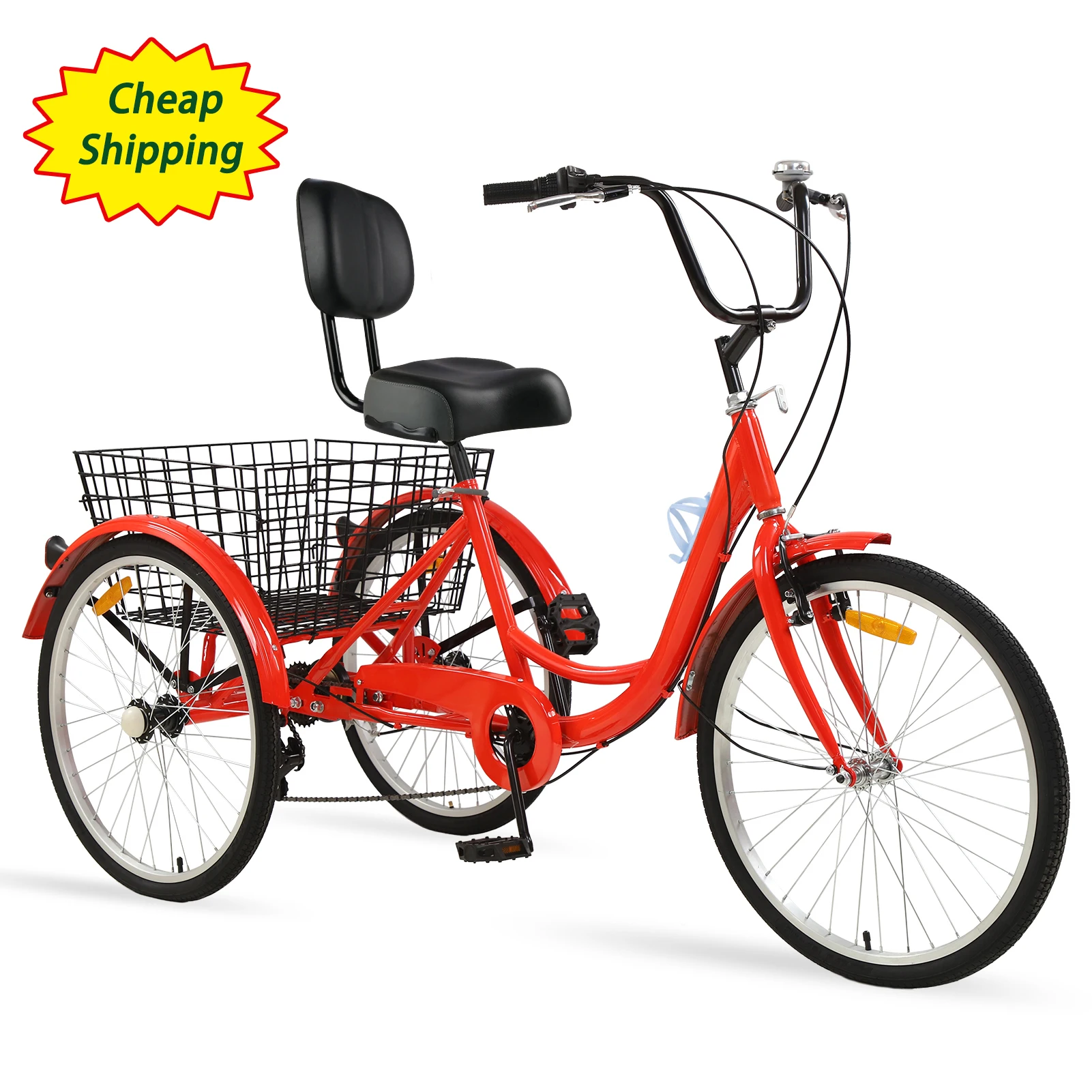 
Wholesale tricycles for adults 3 wheel adult tricycle bike for sale 