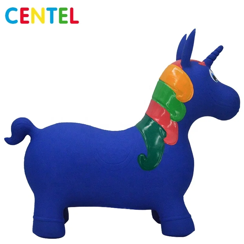 
Inflatable Animal Pvc Jumping Horse Toy 