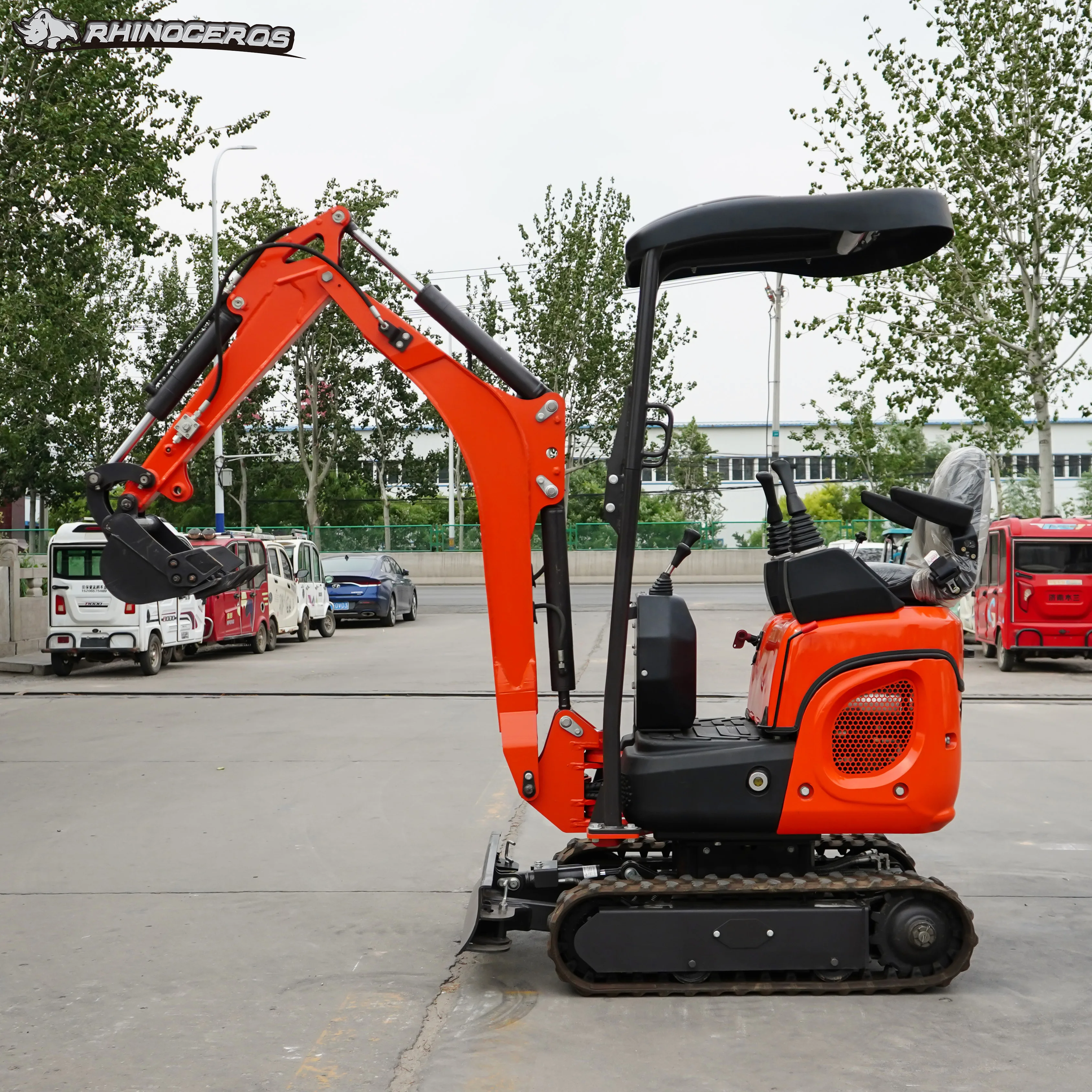Chinese rhinoceros new mini excavator XN12-9 for sale cheap mini digger used
