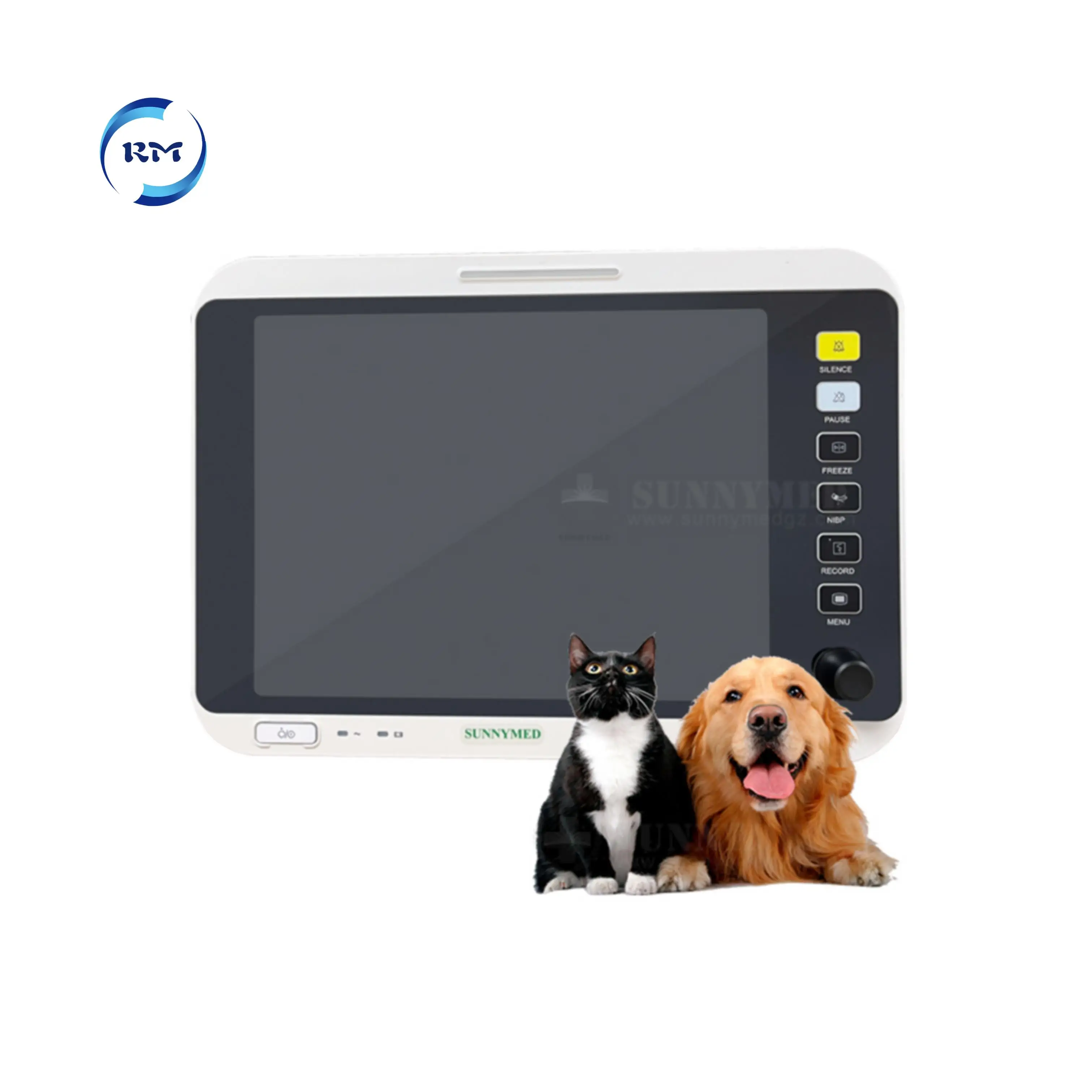 Больница сенсорный экран круглый монитор ветеринарный многопараметрический с 12 1 дюймов большой