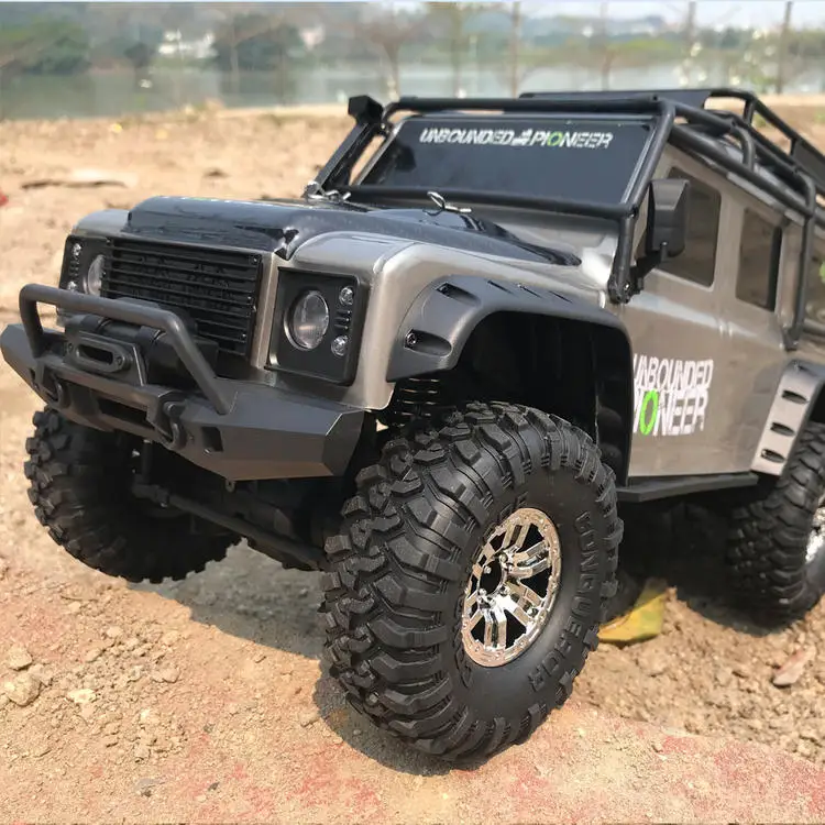 HB ZP1001 1/10 RC Truck 2.4G 4WD Rc Car Proportional Control Retro Vehicle LED Light RTR Model 1/2 Battery Outdoor Toy