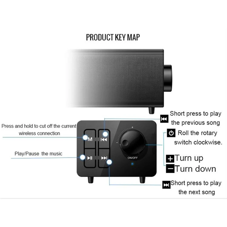 Competitive Price Industrial Waterproof Soundbar BT Portable Wireless Speaker Battery Plastic OEM Active Speakers 5.1 Tg 113 30W