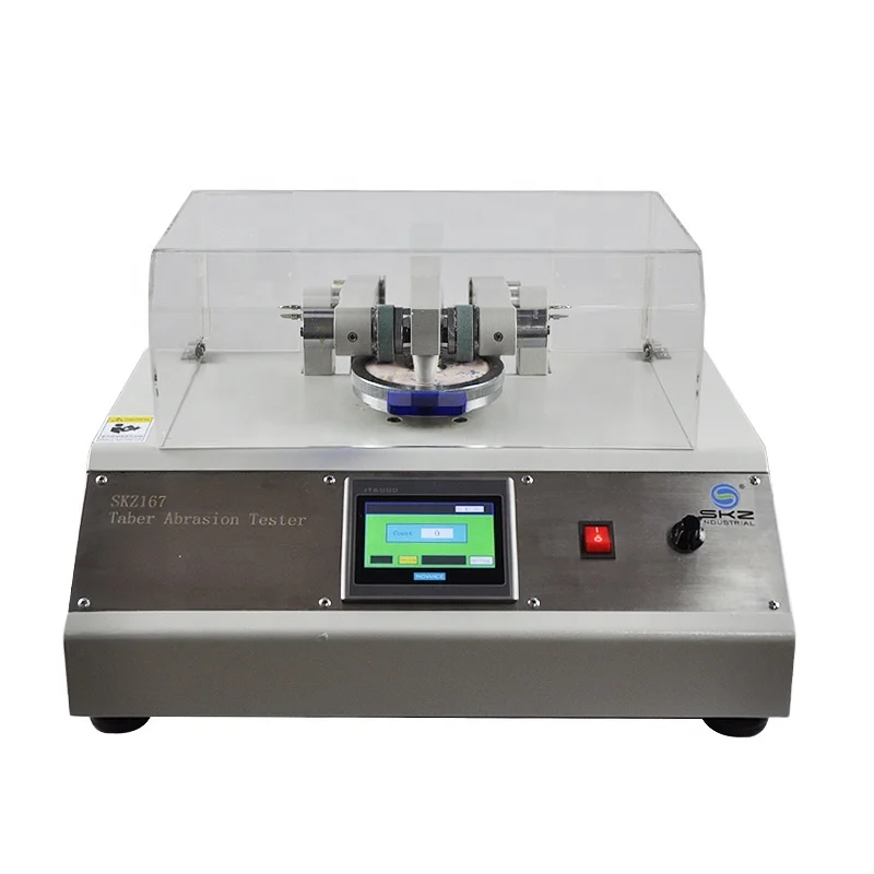 SKZ167 astm d4060 Taber Type plastic rubber textile fabric Abrasion Testing Equipment/Meter