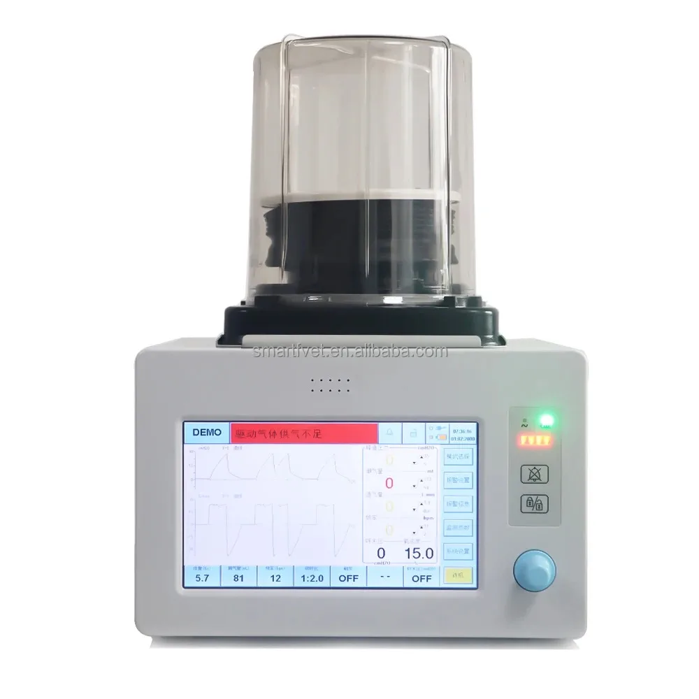 Smart F Vet  Small Animals Veterinary Anesthesia Ventilator for Animal Hospital Companion Animal Pet Clinic