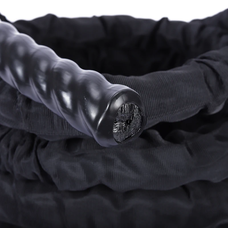 Wholesale Battle Rope Sleeve Black Battle Rope 38mm Battle Rope Fitness With Nylon Cover
