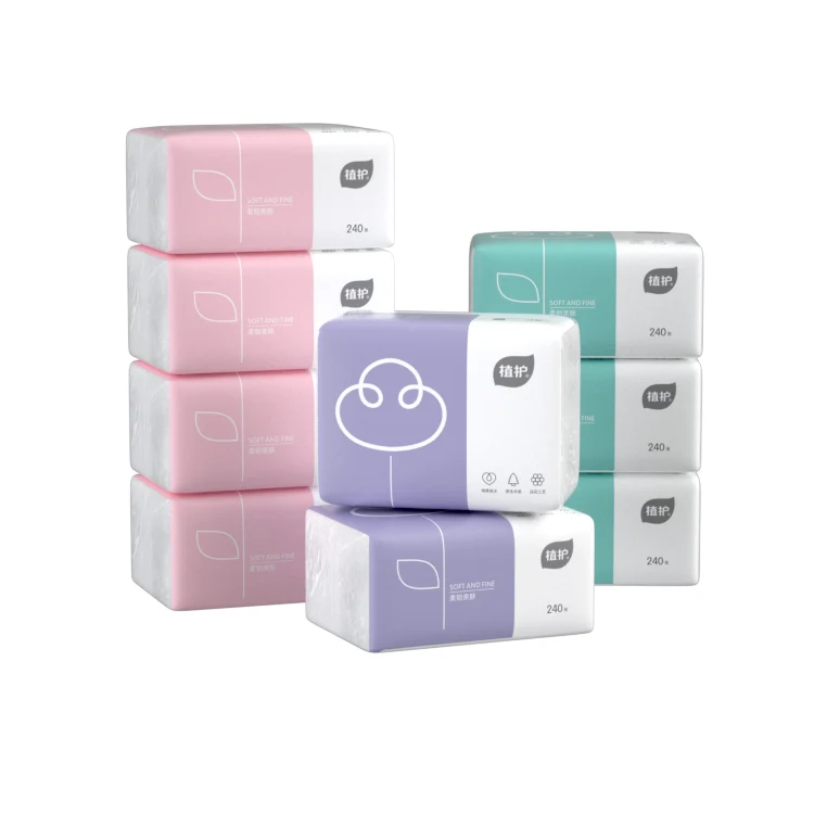 Factory Price Finely Processed Multifunctional Napkin Facial Box Packaging Tissue Paper