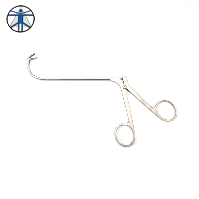 ENT ent хирургические щипцы, щипцы для захвата носа, Длинные изогнутые, вверх 115 градусов