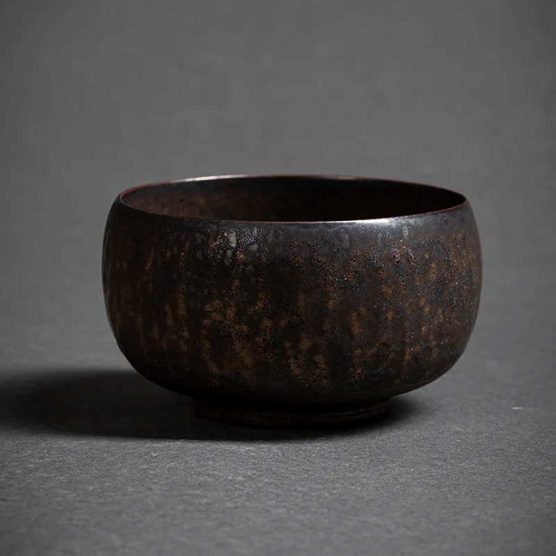 Traditional 350ml Stoneware Matcha Tea Set Includes Whisk Tea Scoop Bowl with Glaze for Serving and Drinking