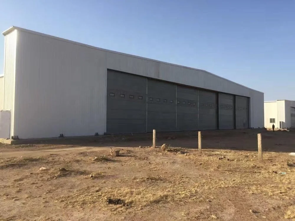 Light Frame Prefabricated High Standard Aircraft Hangar Construction Material
