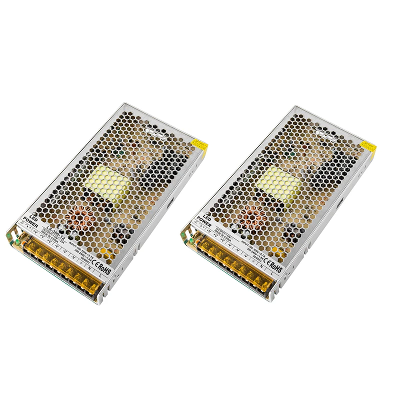 LED AD showcase SMPS ultra thin led power supply 12V 24V 36w 60w 80w 100w 120w 150w