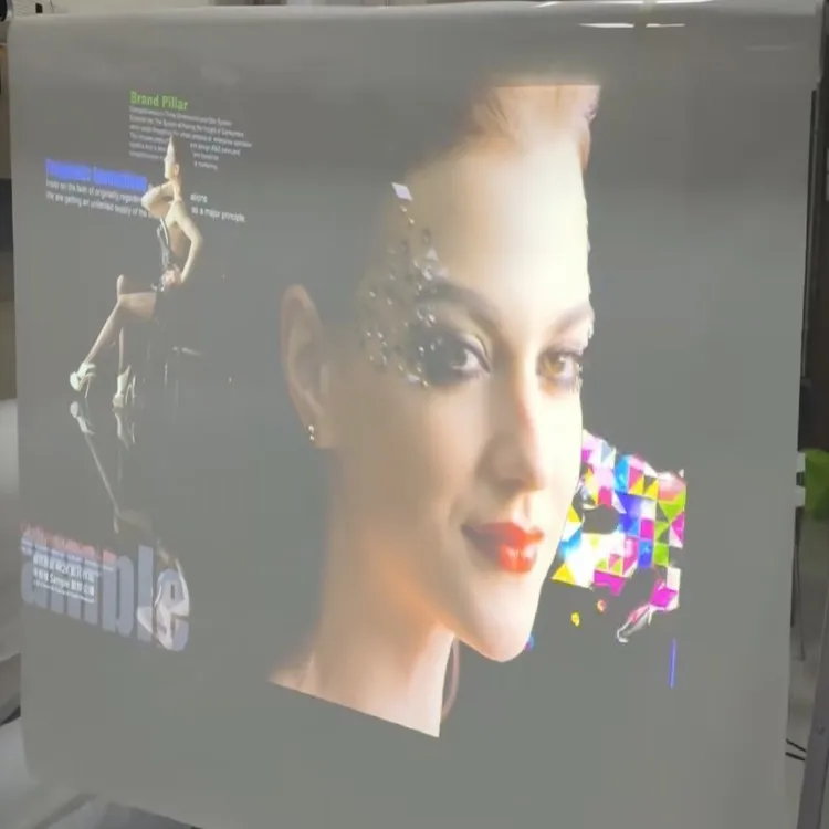 projectors presentation equipments front projection film for glass