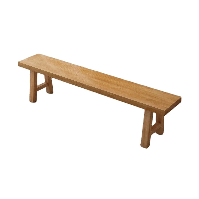 Modern Bedroom Dinning Wood Stable Bench Acacia Wood Bench Rustic Pine Wood Entryway Bench