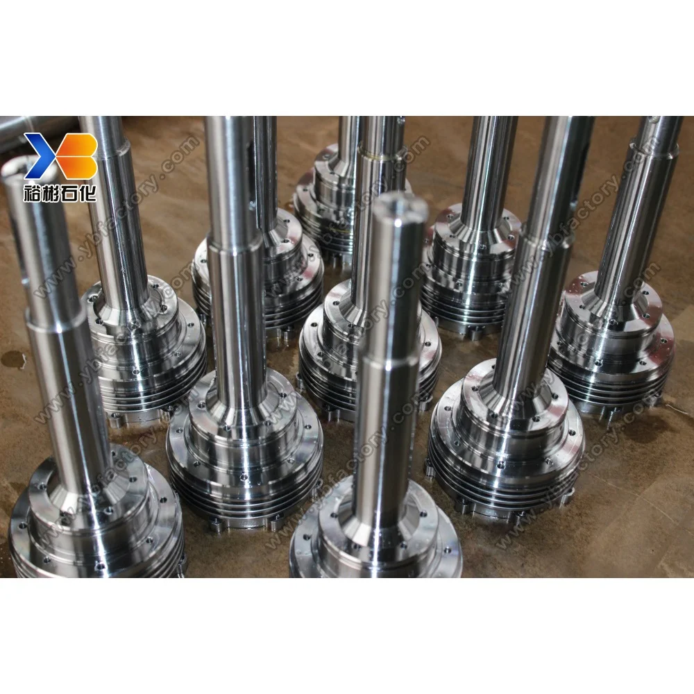 High quality cnc machined stainless steel worm gear shaft with EN10204 3.1