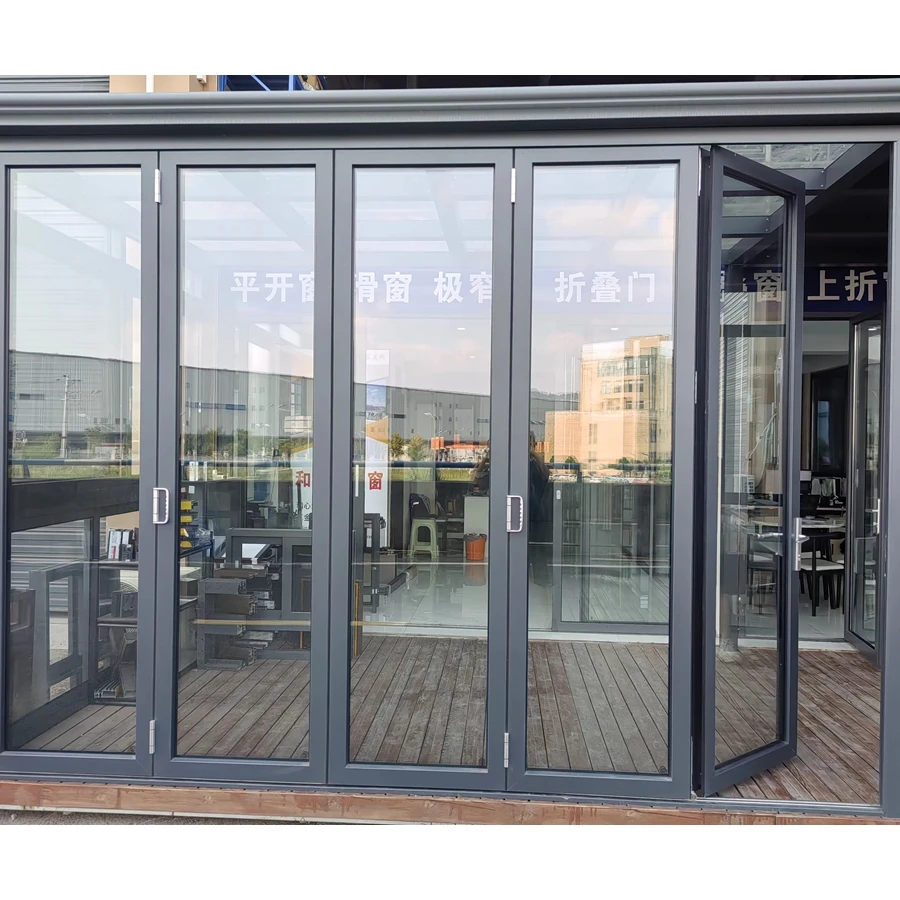 Custom High Quality Contemporary Folding Doors Built For Easy Operation And Long-Lasting Performance