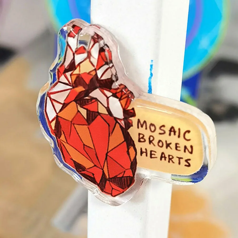 Portable Custom Acrylic Fridge Magnets Custom Clear Acrylic Magnets