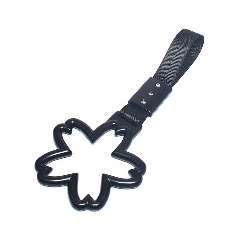 JDM Sakura Flower TSURIKAWA Red Ring Car Accessories  Subway Train Bus Handle