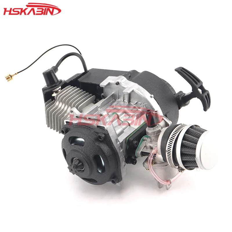 Полный двигатель 47 куб. См для карманных велосипедов кроссовых квадроциклов