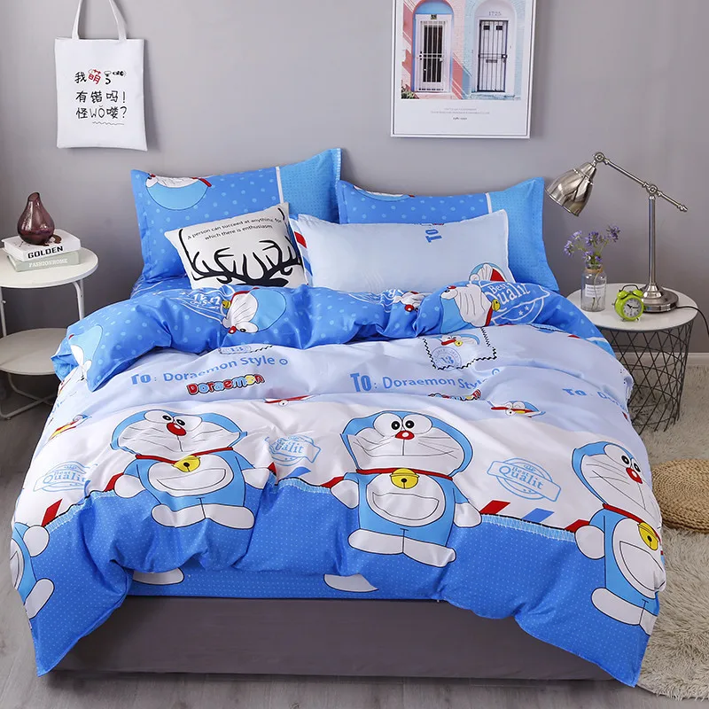 Высококачественный Комплект постельного белья из 4 предметов с принтом пододеяльник простыня оптовая продажа от производителя комплект роскошного большого