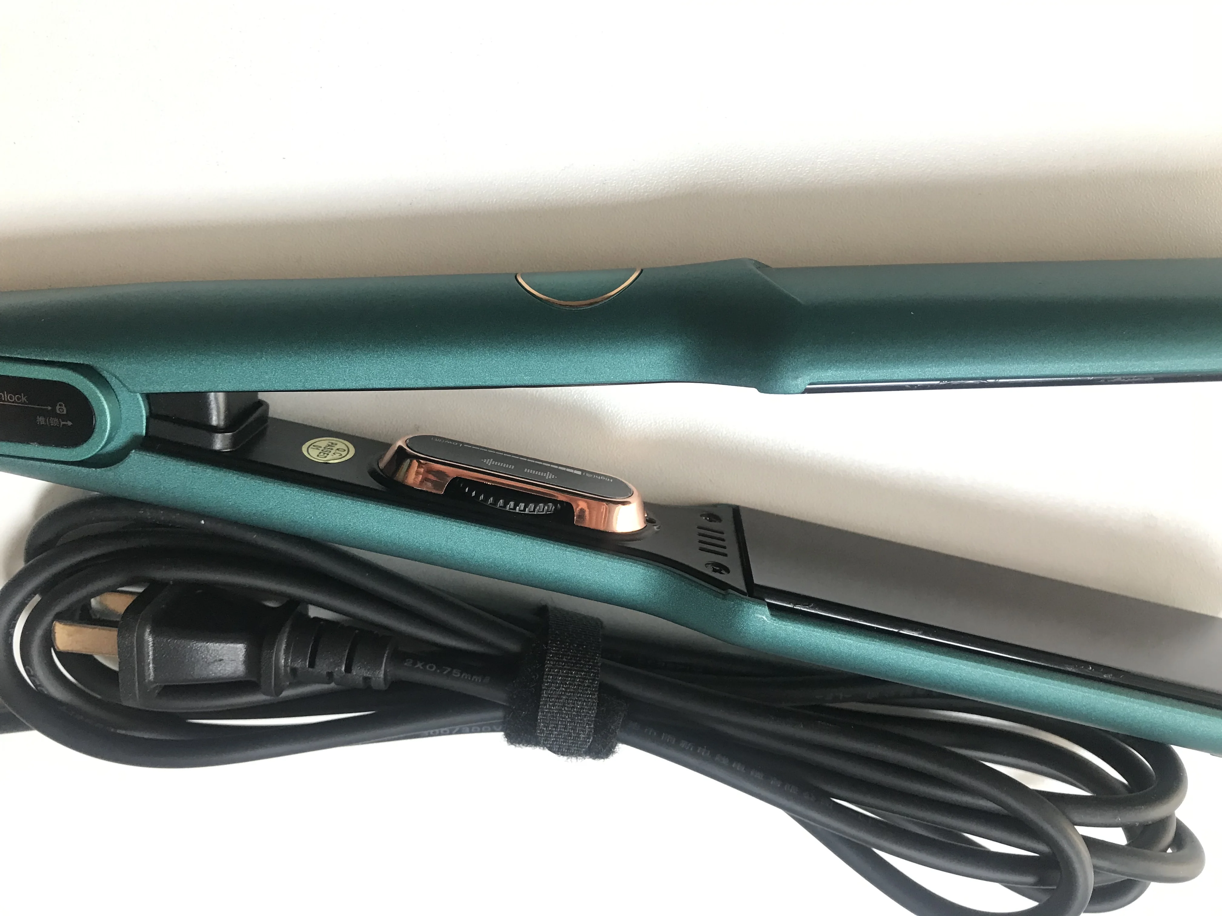 50W LED Display Temperature Hair Straighter PTC Heating multi Function Electric Hair Straightener Flat Iron