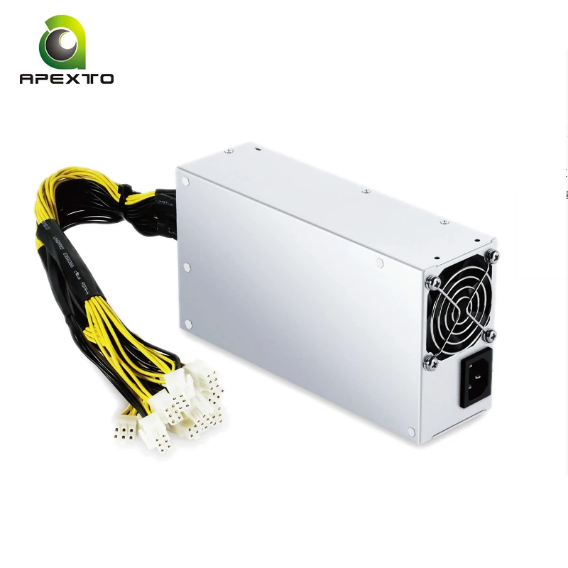 Antminer APW7-1800-12V 1800w BITMAIN PSU Series power supply with two 8cm fan