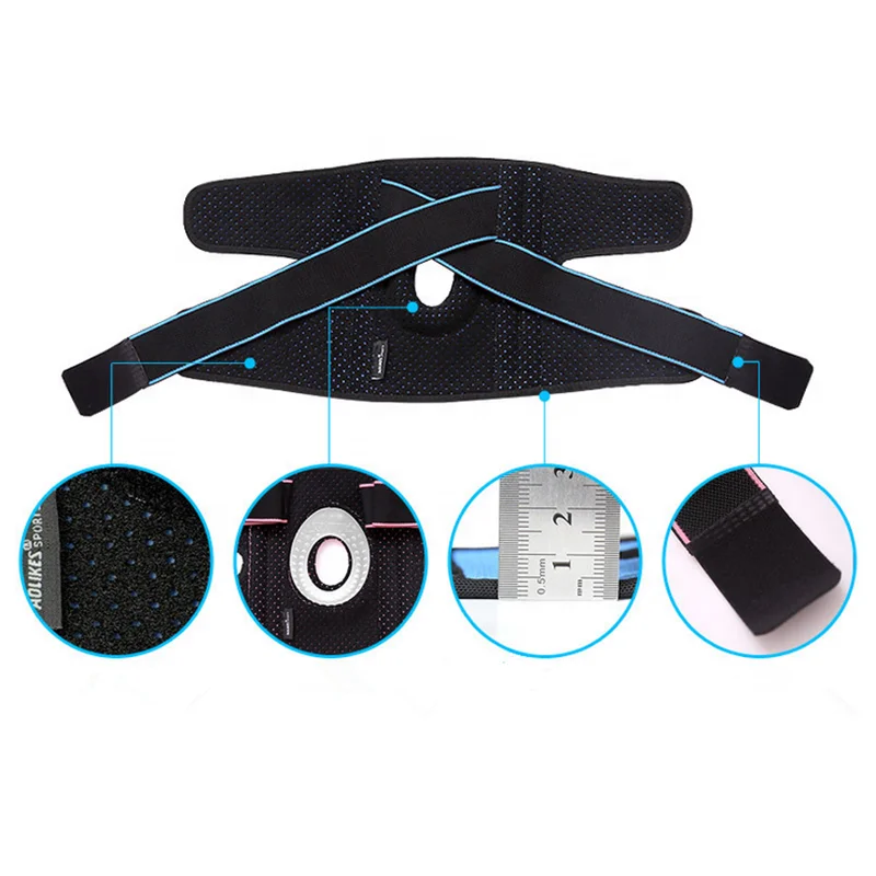 Gym Sports Safety Durable Non- Slip Protective Knitted Elastic Breathable Knee Pads