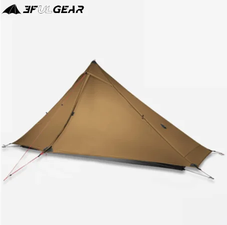 Lanshan 1 pro ultra-light double silicon windproof and rainproof single poleless camping tent