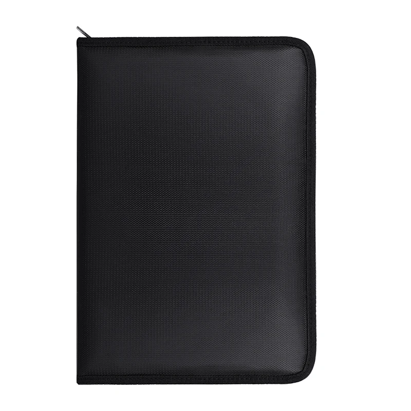 Rainbow Expanding File Folder Accordion Fireproof File Bags Easy Carry Water Resistant Money Document Organ Bag