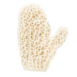 100% Natural Exfoliating Sisal Fiber Loofah Glove Mitt Mitten Bath Sponge Scrubber Remove Dead Skin