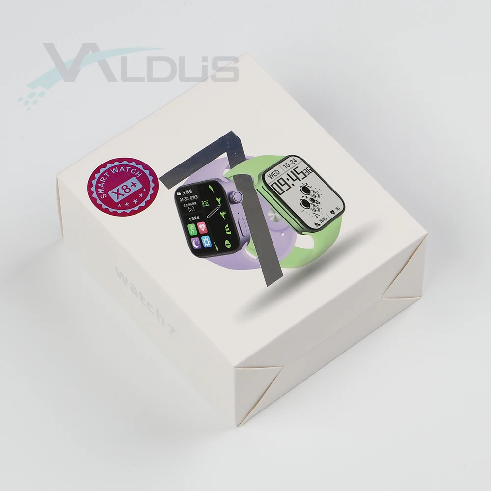 Valdus New Cheap X8 + Smart Watch Fitness Tracker Strap Reloj Inteligente Wearable Device Series 6 Fashion Smart Watch