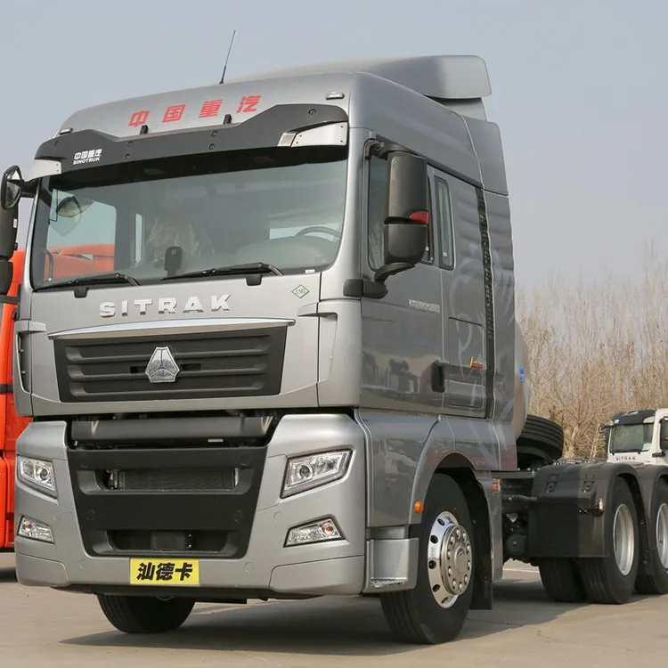 Несколько квалификаций оригинальный новый двигатель лидер продаж sitrak g7 cng 6x4 тягач 420 л.с. Евро 5