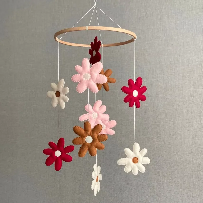 Подарок для мамы, висящий на кровати, музыкальная детская в стиле бохо