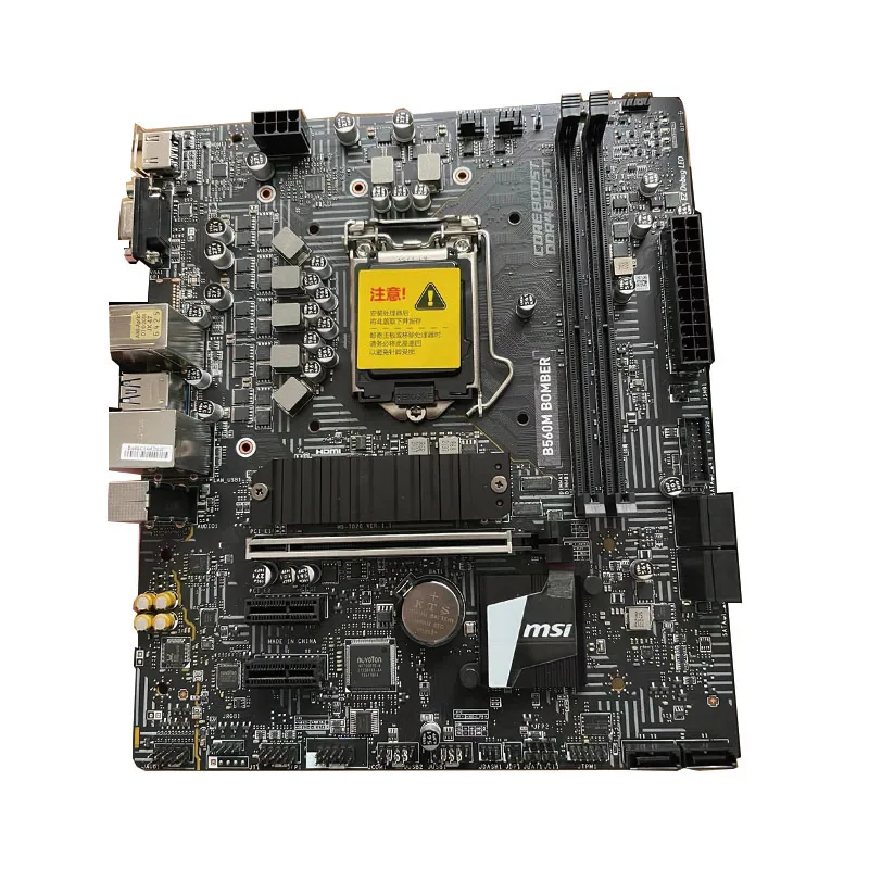 B560M BOMBER Gaming motherboard  Intel B560 Chipset msi B560M MORTAR pc motherboard Support 11 /10 Generation Core/PentiumProces
