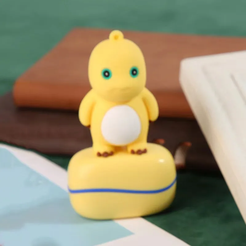 New cartoon private stamp name teacher flash stamp for paper 10*30mm