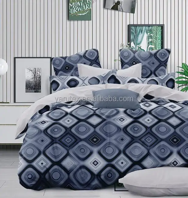 cheap disperse printed polyester fabric bedding fabric home textile /100% polyester microfiber bed sheet fabric