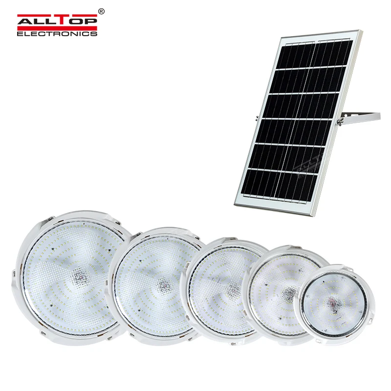 ALLTOP New Product Modern Waterproof IP65 30w 50w 80w 100w 150w Indoor Outdoor Solar LED Ceiling Light