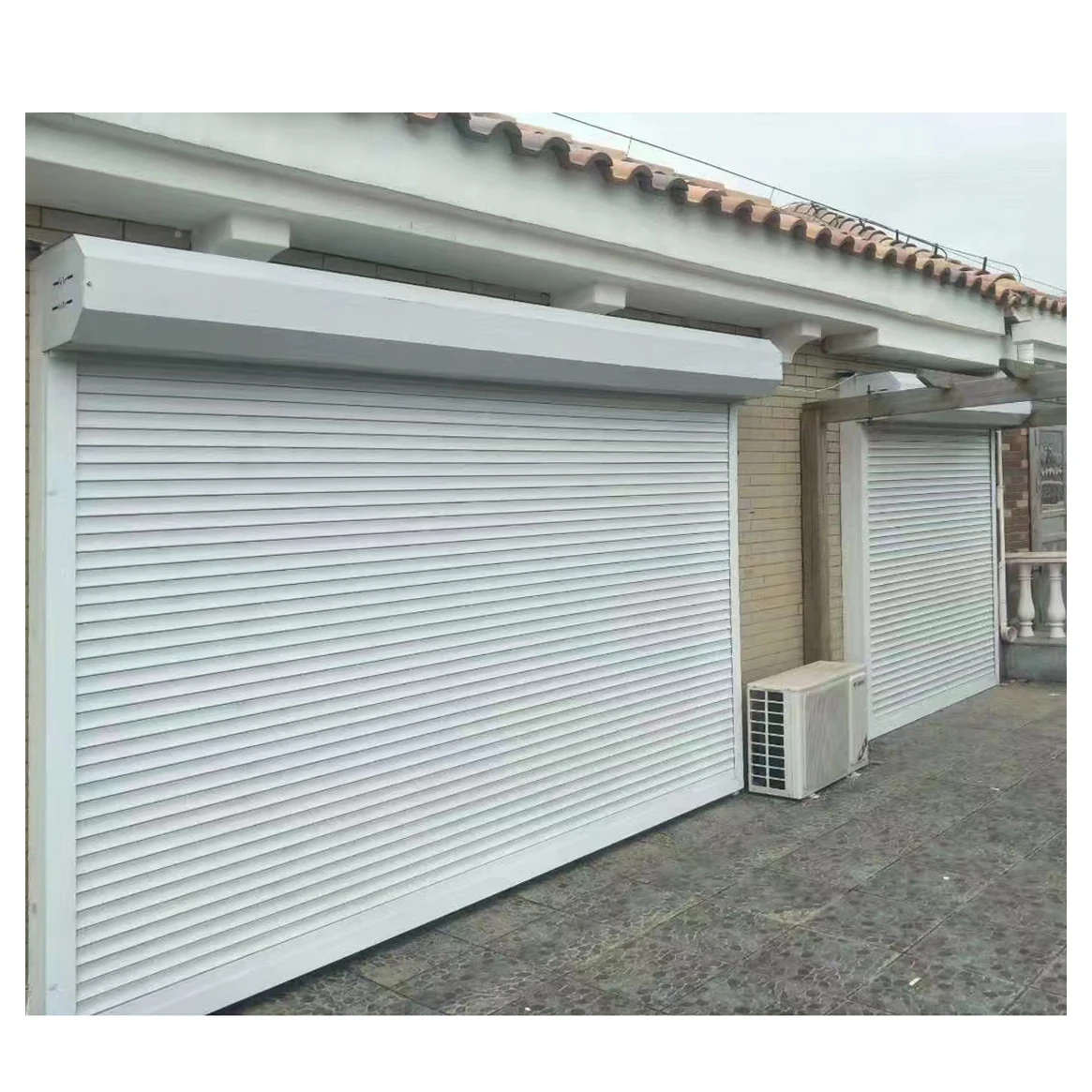 Modern Designed Intelligent Industrial Commercial Rolling Shutters Aluminum Alloy Roller shutter Door