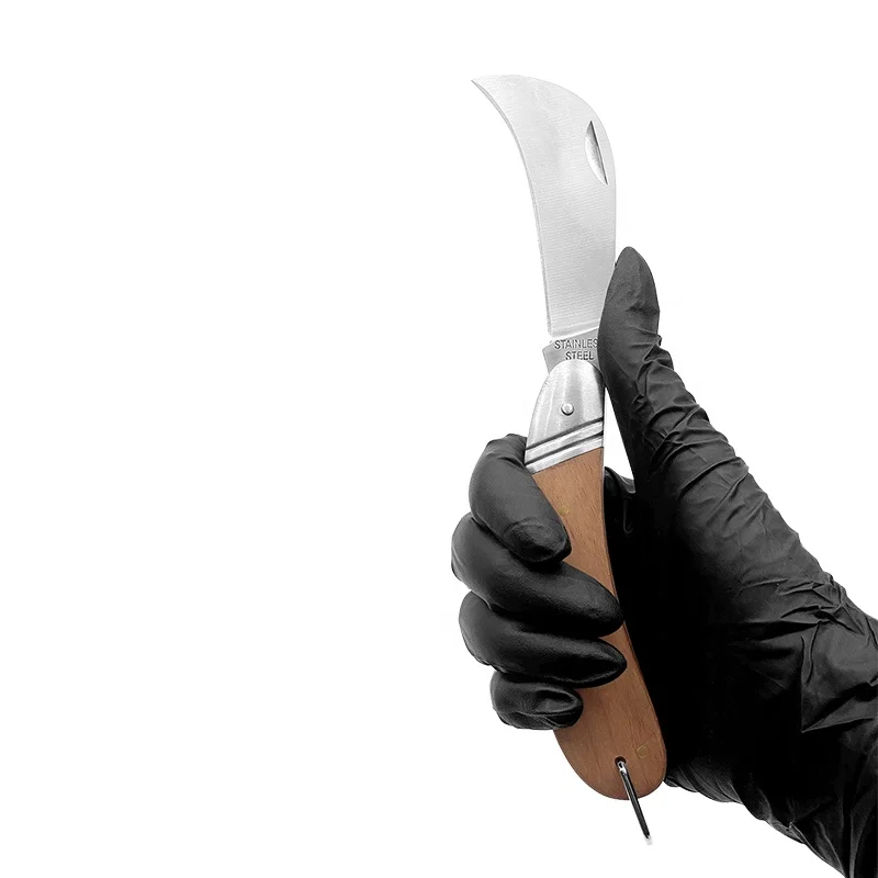 Customize Pocket Hunting Grafting Knife Folding Outdoor Stainless Steel Blade Budding Agriculture Tool Grafting Knife For Garden