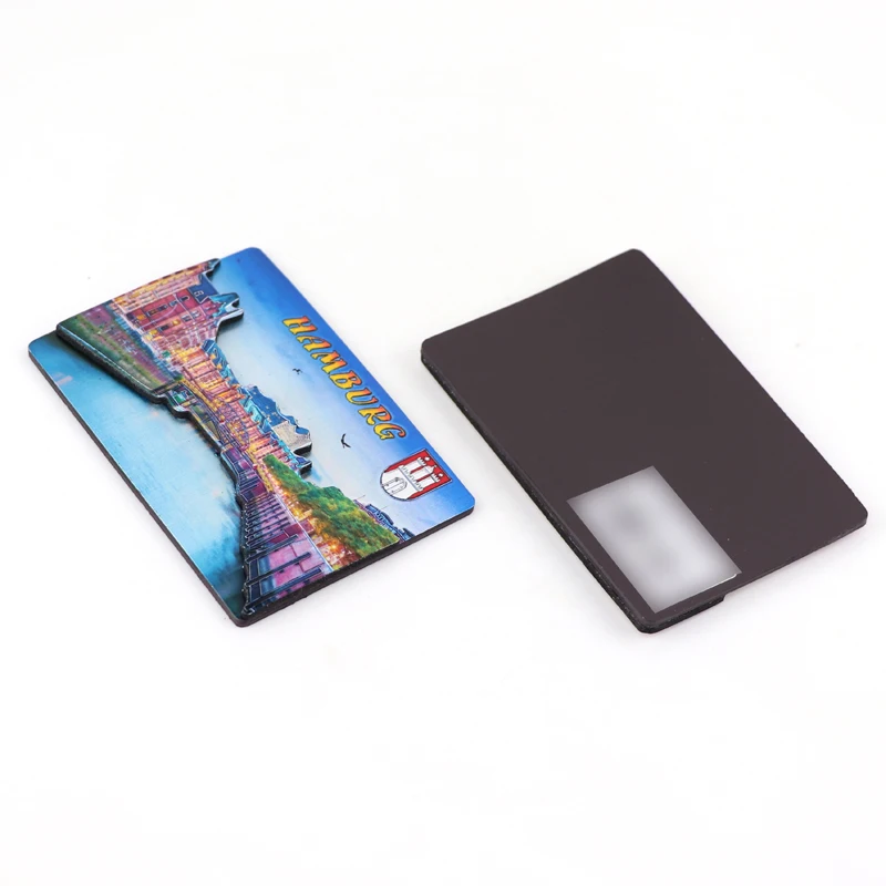 Various Styles Refrigerator Magnet Custom Aluminium Magnets Blanks for Sublimation Fridge Magnet Souvenir