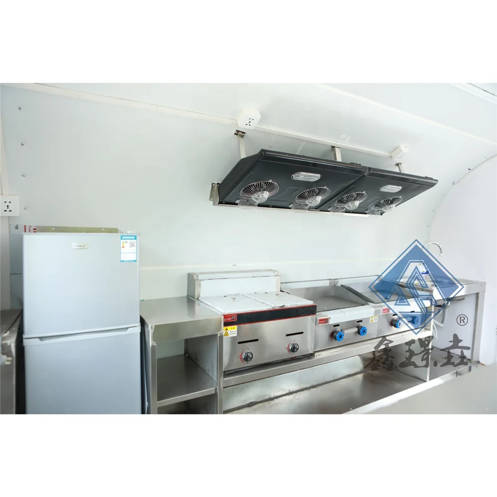 Trailer spherical food truck food truck for sale price food truck certified commercial equipment