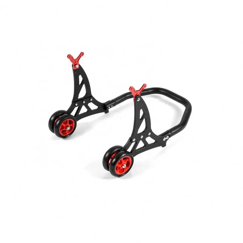 Motorcycle Front Paddock Stand CNC Billet Aluminum Motorcycle Tool Motorcycle Support Parking Lift Stand  aluminum paddock stand