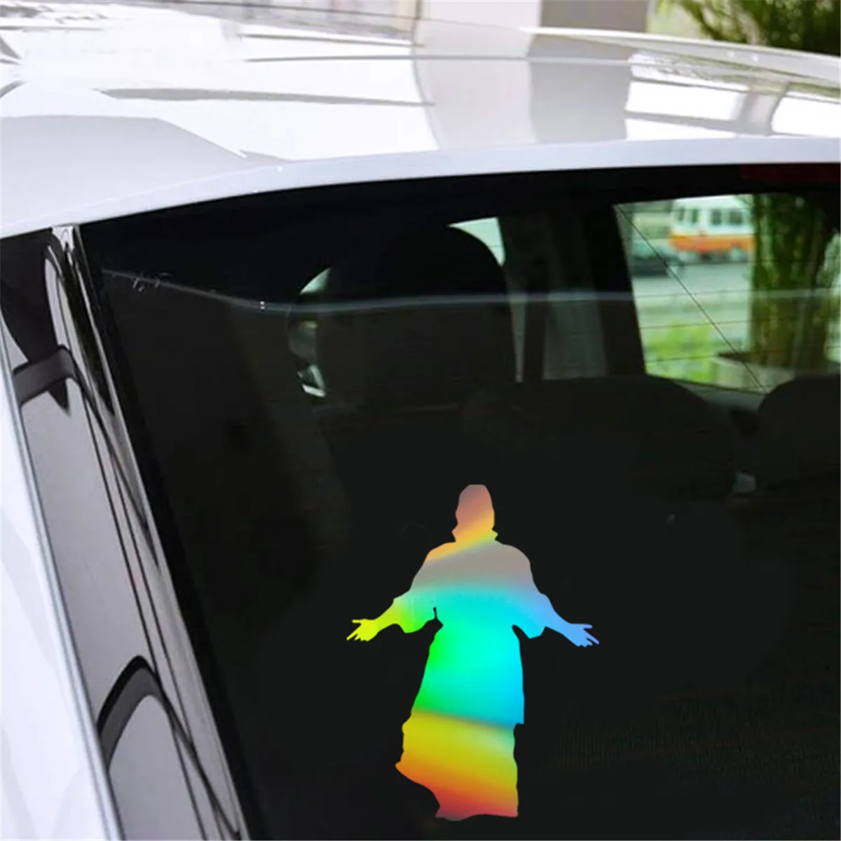 Jesus Christian Religion Belief Stickers Car Window Bumper Vinyl Decal Gift Die Cut Decals Laptop Window Glass
