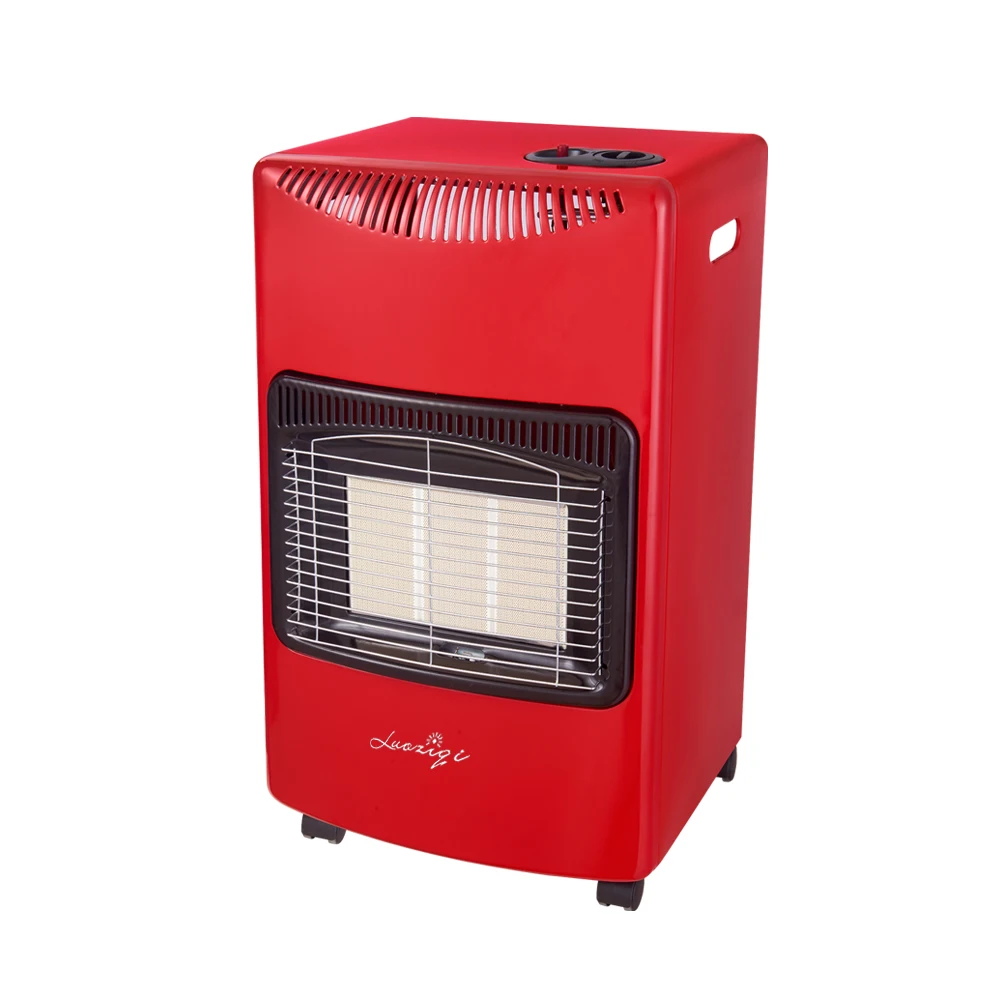 Popular Cheap Portable Mobile Infrared Ceramic Plate Gas Room Heater New Design Rinnai Gas Heater for Home