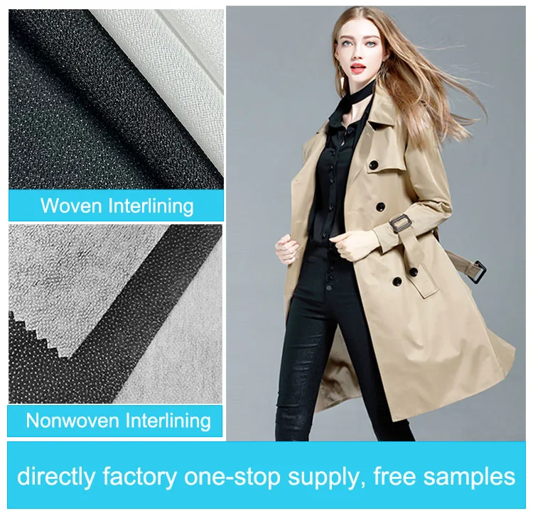 Nonwoven Interfacing Fusible Interfacing Fabric 25gsm