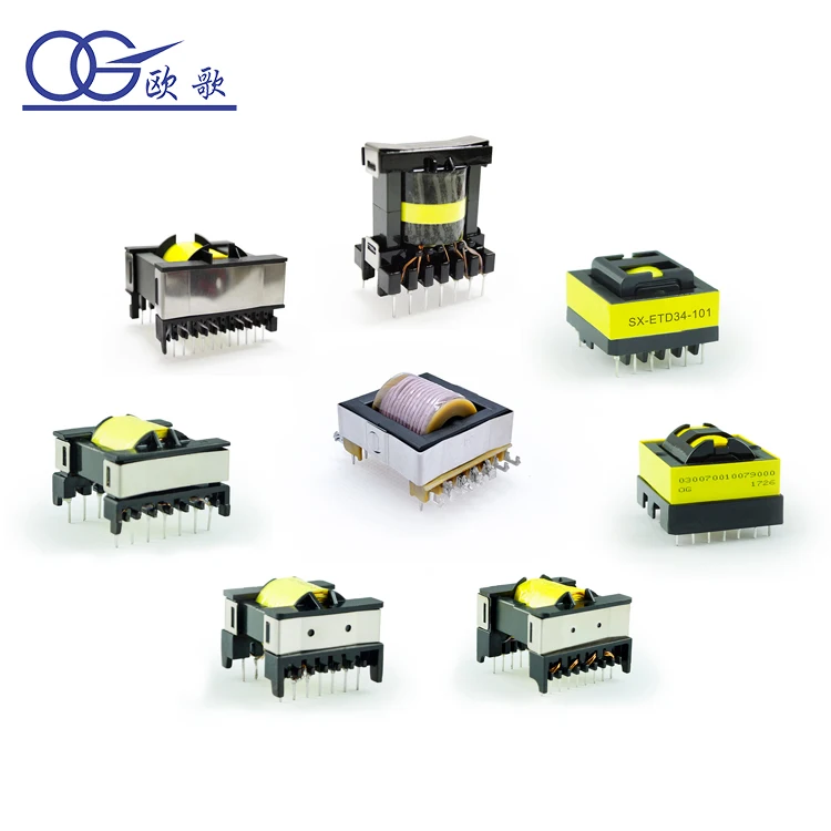 High Quality ETD59 Horizontal Transformer Electronic Transformer 240 Volt 12 Volt Transformer