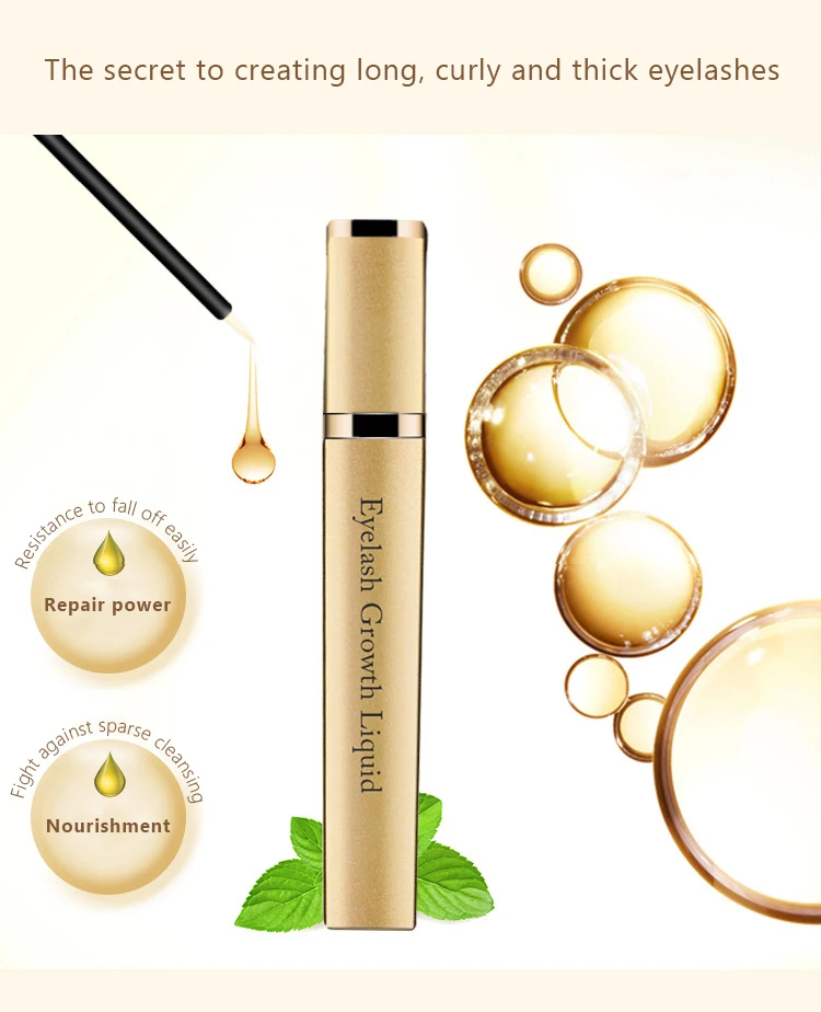  RTS Within 3 Days Treatment Bottle Packaging 100% Organic Private Label Fda Natural Eyelash Growth