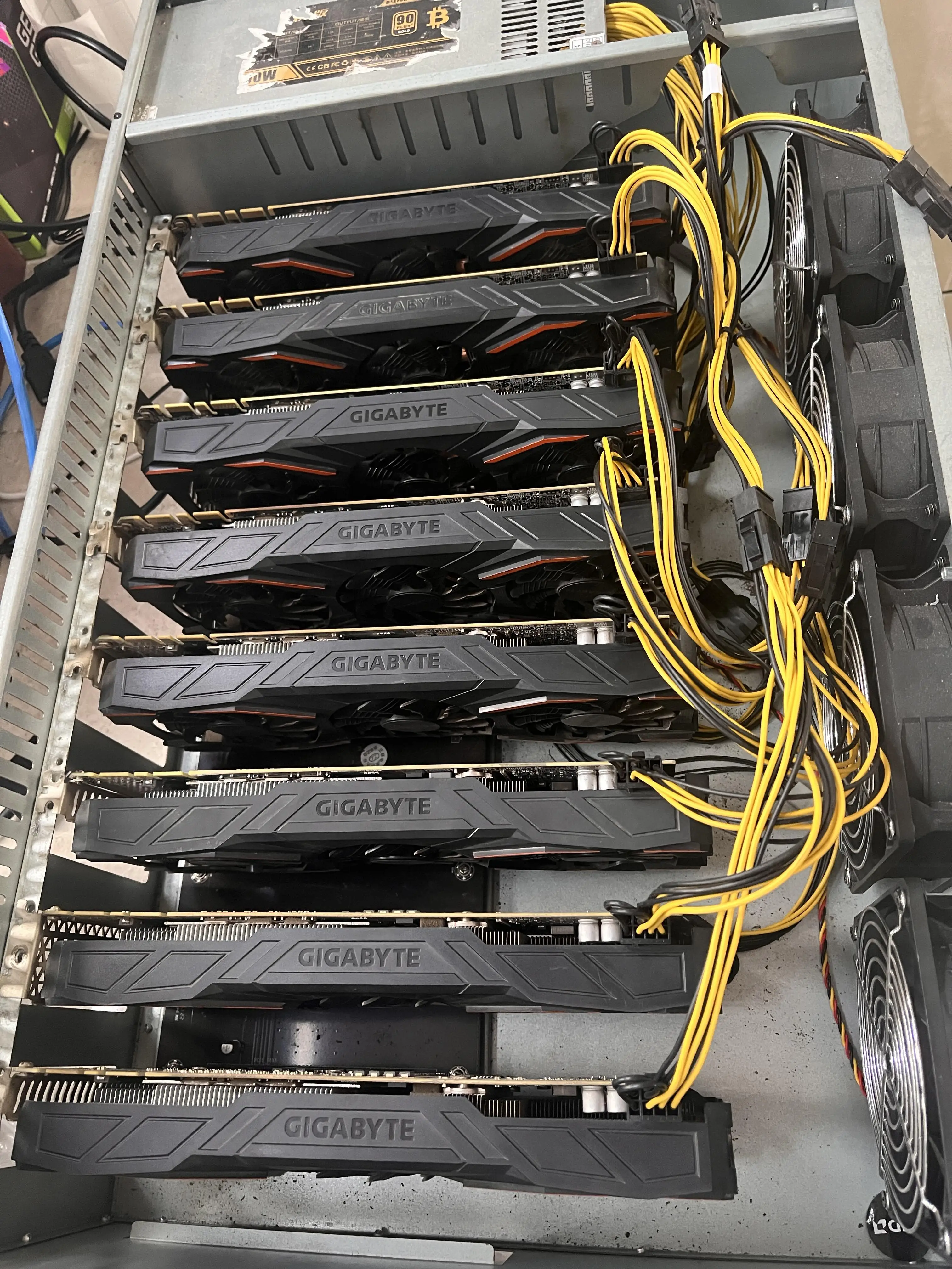 Graphic Card P104-100 8GB for Computer Server Graphics Card GPU Used High Hashrate Graphic GPU Card P104-100