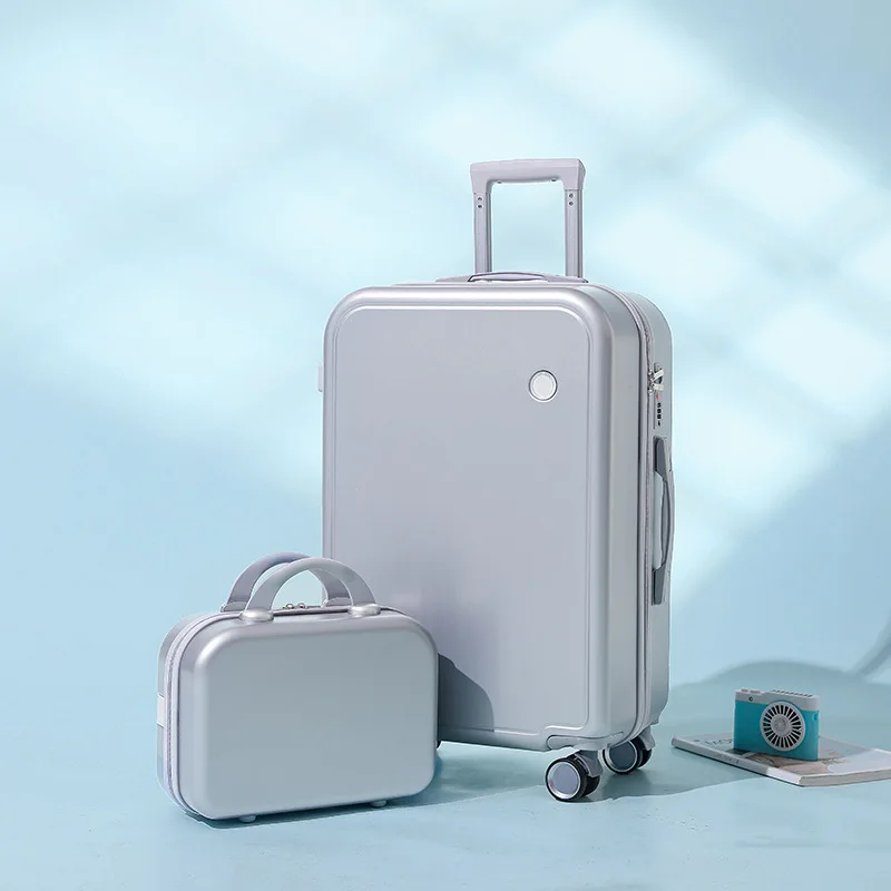 New Trend Durable Multi Color Luggage Suitcase Set Travel Trolley Case Luggage Bag Set with Built-in TSA Lock